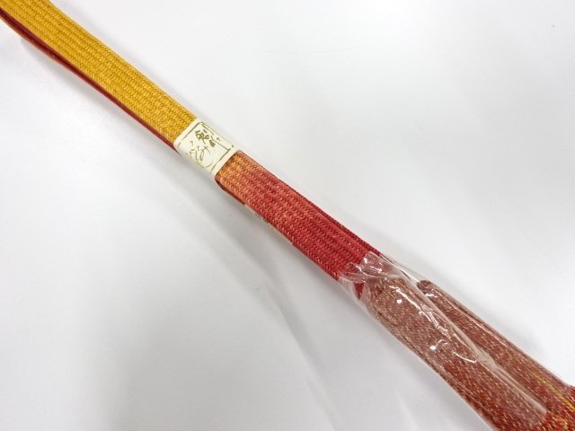 未使用品　正絹　撚り房　手組帯締め